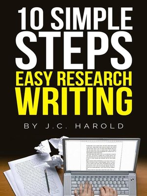 cover image of Easy Research Writing